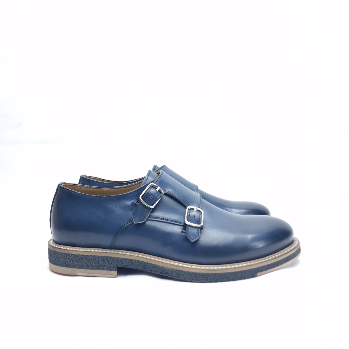 Scarpe Francesine CallagHan 21910 In Pelle Marrone Spazzolato - Uomo, Chiusura Stringata, Larghezza Normale